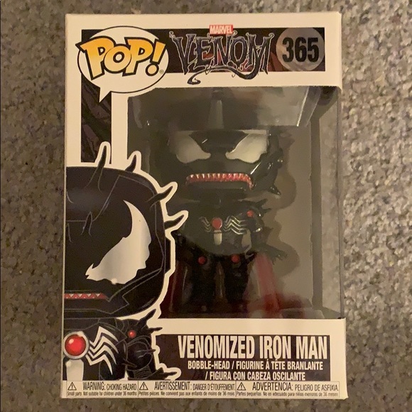 funko pop venomized iron man